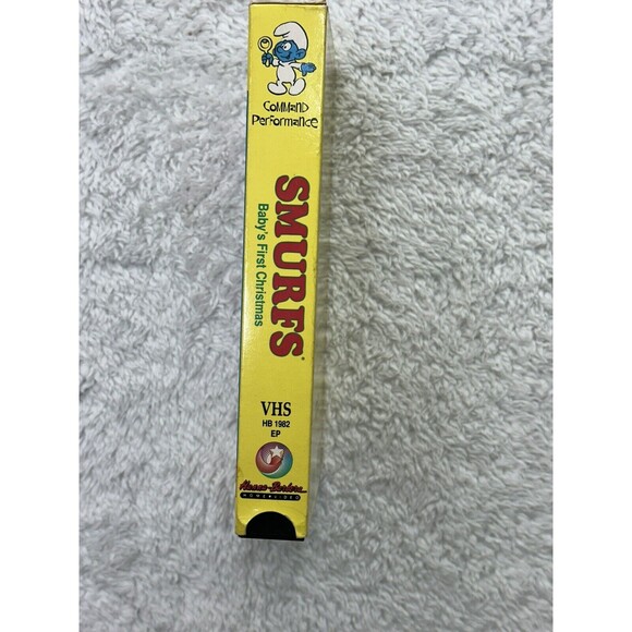 Smurfs Baby’s First Christmas VHS Hanna-Barbera Classic Cartoon 1990 90s - Picture 2 of 14